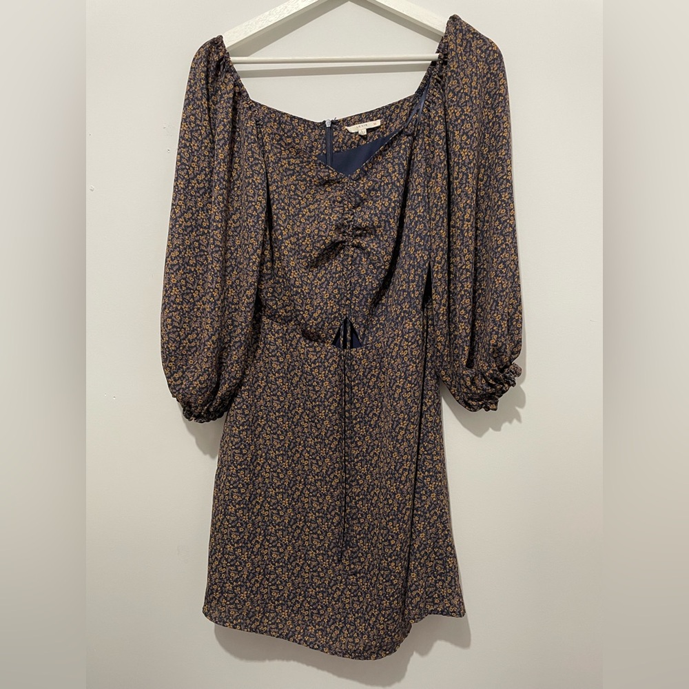 Floral Puff Sleeve Dress